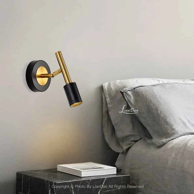 Elegant Rotatable Sconce Light - Metal Body LED Lamp
