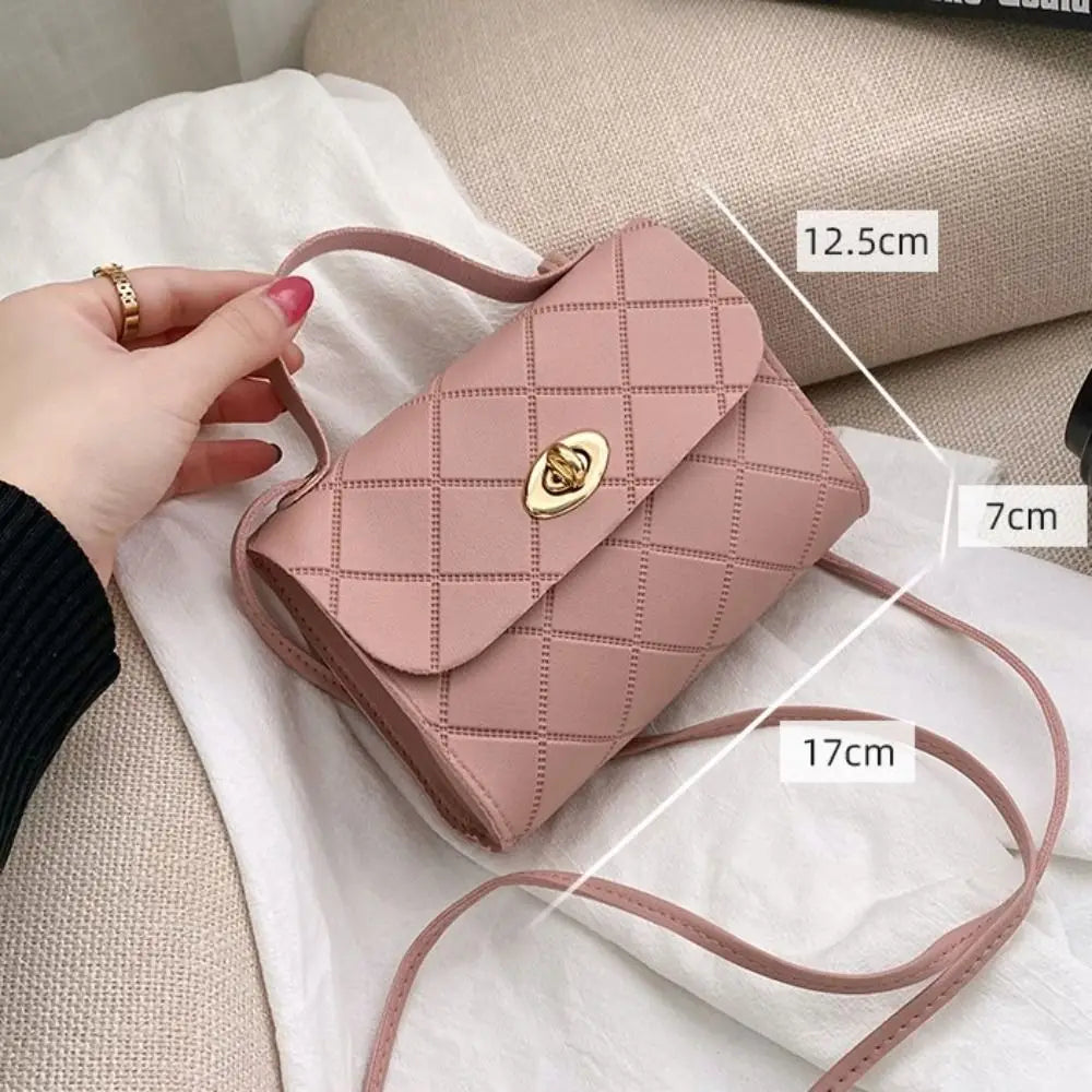 Elegant Small Messenger Bag - Chic & Casual Crossbody
