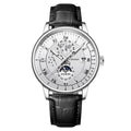 Elegant Men's Quartz Leather Watch - Versatile Business Style