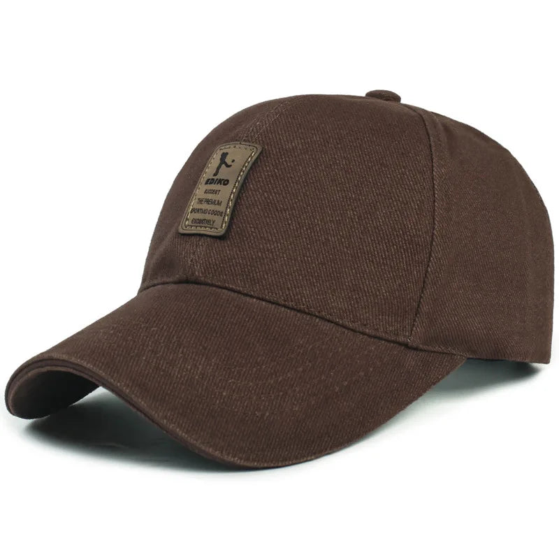 Premium Structured Baseball Cap - Solid Snapback Sunhat