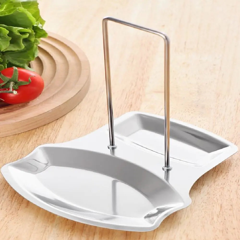Premium Stainless Steel Pot Lid Holder - Multi-Functional Kitchen Organizer