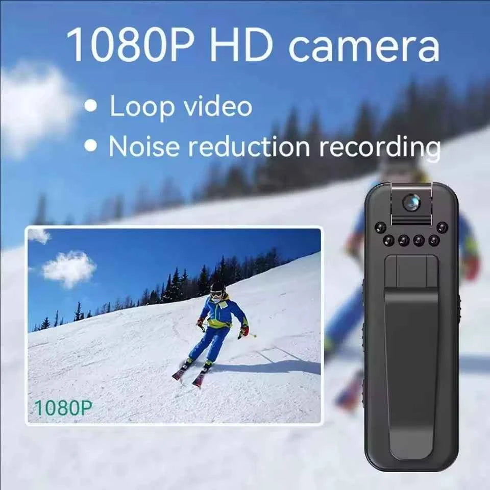 HD Portable Mini Body Camera - 1080P Night Vision Recorder