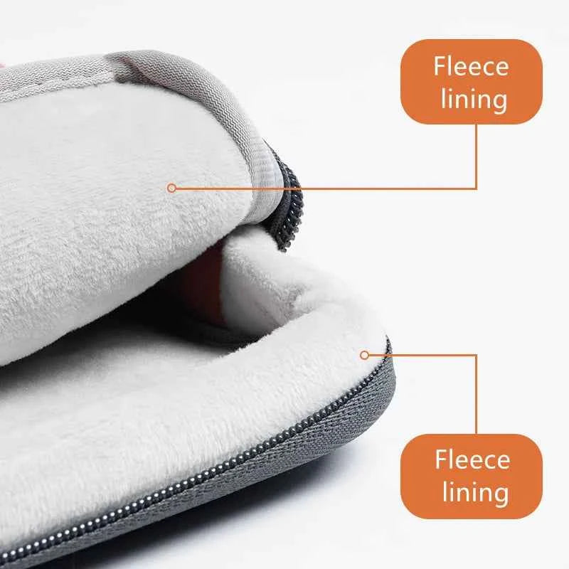 Multi-pockets Laptop Sleeve for MacBook Air 15.3 2024 Laptop Bag for MacBook Pro 14 M5 Shocproof Notebook Bag for Dell/Xiaomi 16