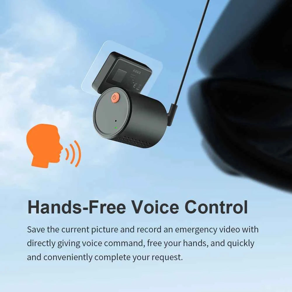 Premium 2K Dash Camera - Mini Video Recorder & Night Vision