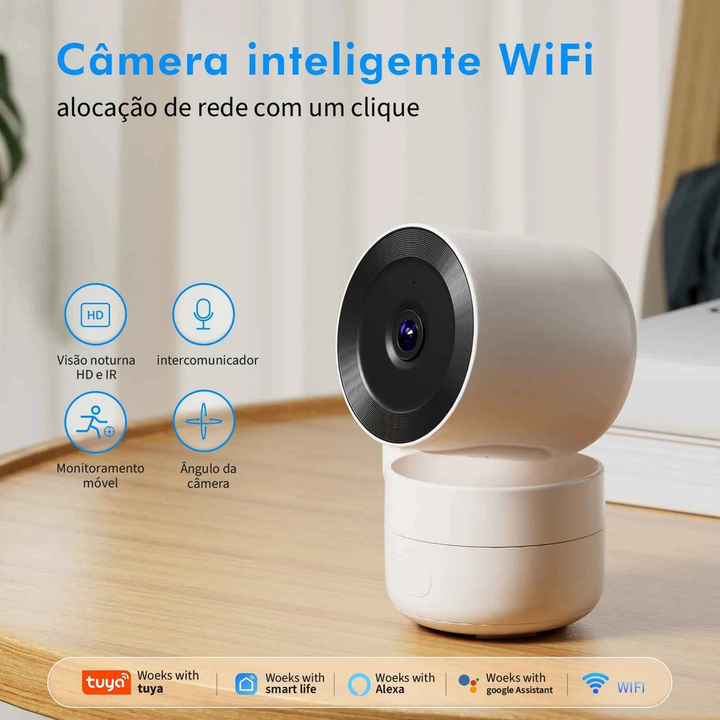 Compact WiFi Security Camera - HD Wireless Surveillance