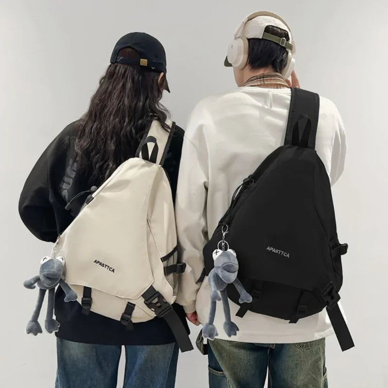 Premium Men's Chest Bag - Multi-Functional & Large Capacity