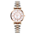 Elegant Diamond Bracelet Watch - Quartz Movement for Women