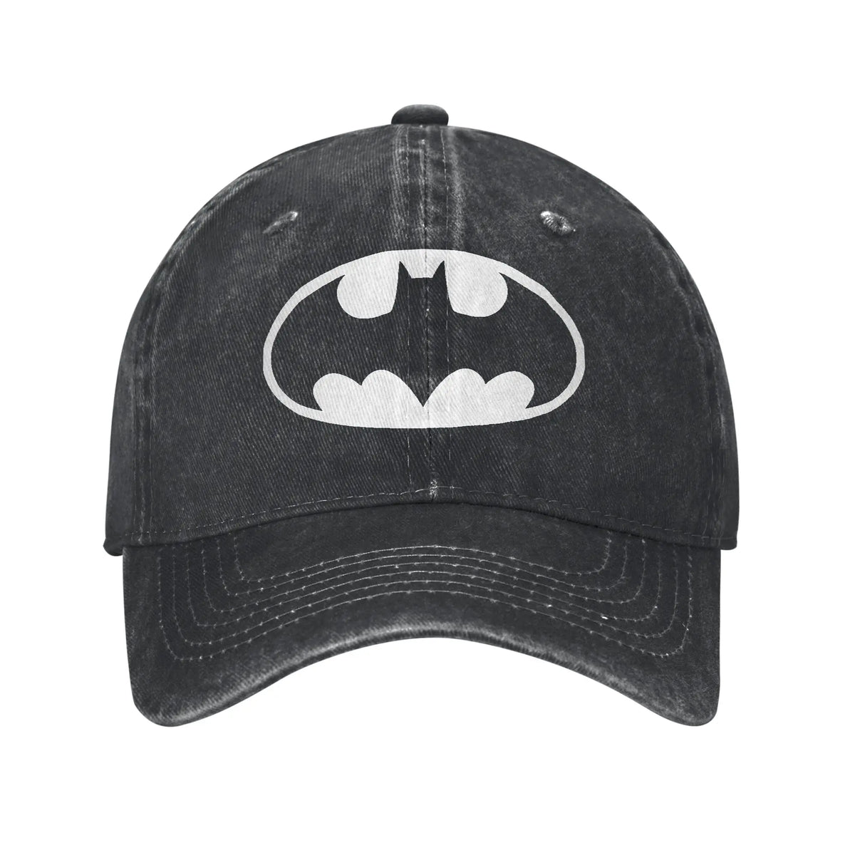 Classic Distressed Denim Baseball Cap - Unisex Unstructured Soft Hat