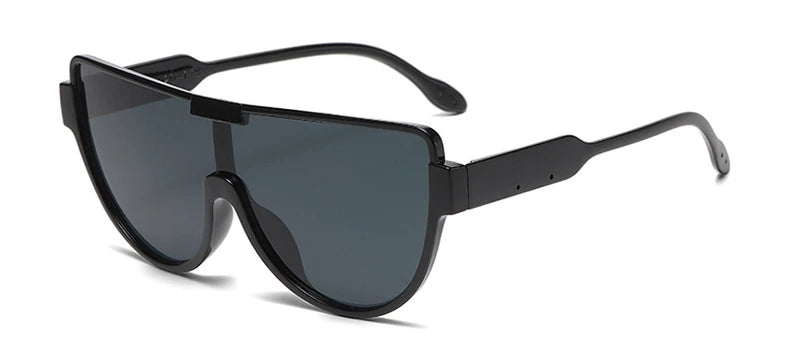 Vintage Semi-Round Sunglasses - Premium UV400 Fashion Eyewear