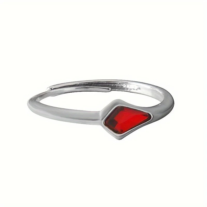 Deathly Hallows Ring - Elegant Voldemort Horcrux Crystal Jewelry