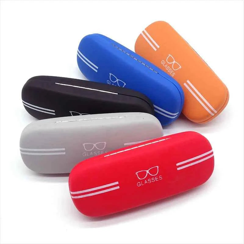 Premium Hard Shell Glasses Case - Protective Eyewear Storage Box