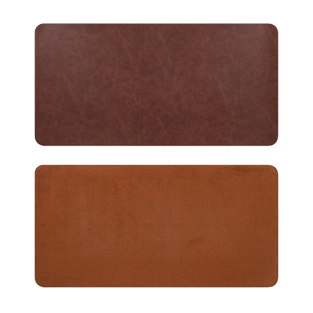 Premium Waterproof Desk Pad - Non-slip PU Leather Mat