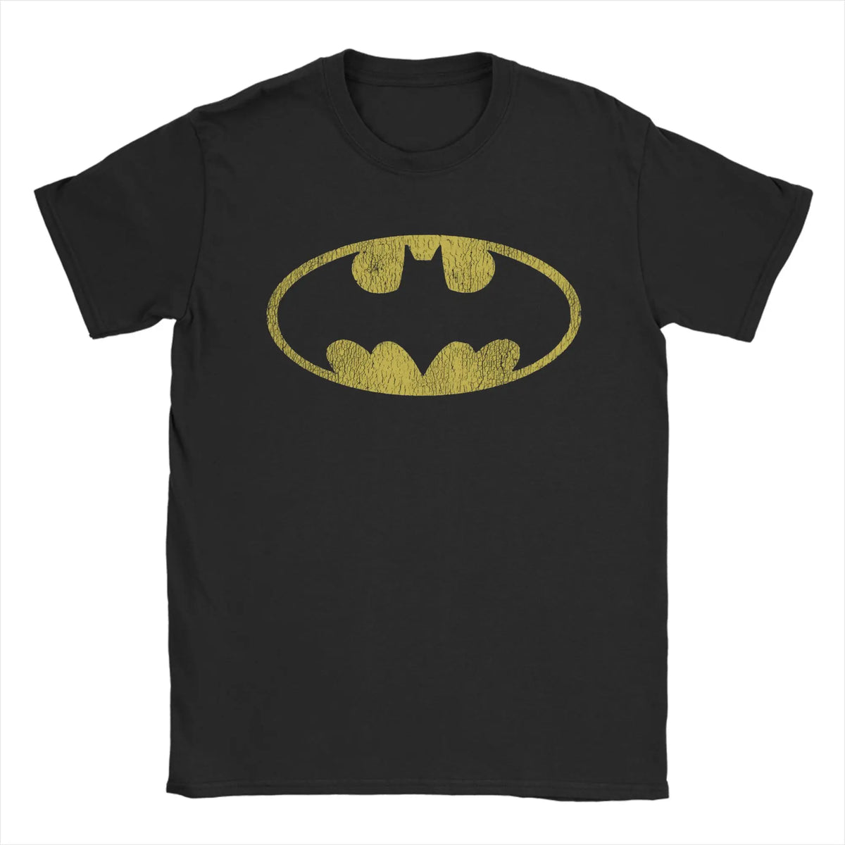 Premium Batman Black Logo T-Shirt - 100% Cotton Graphic Tee
