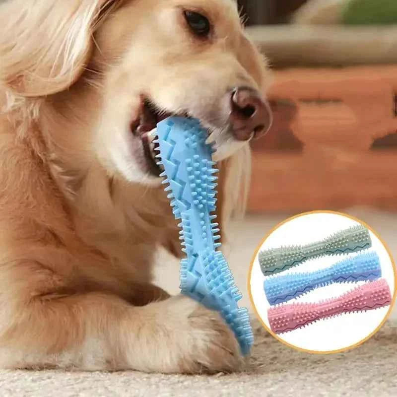 Premium Dog Chew Toy - Dental Cleaning & Leaky Treat Function