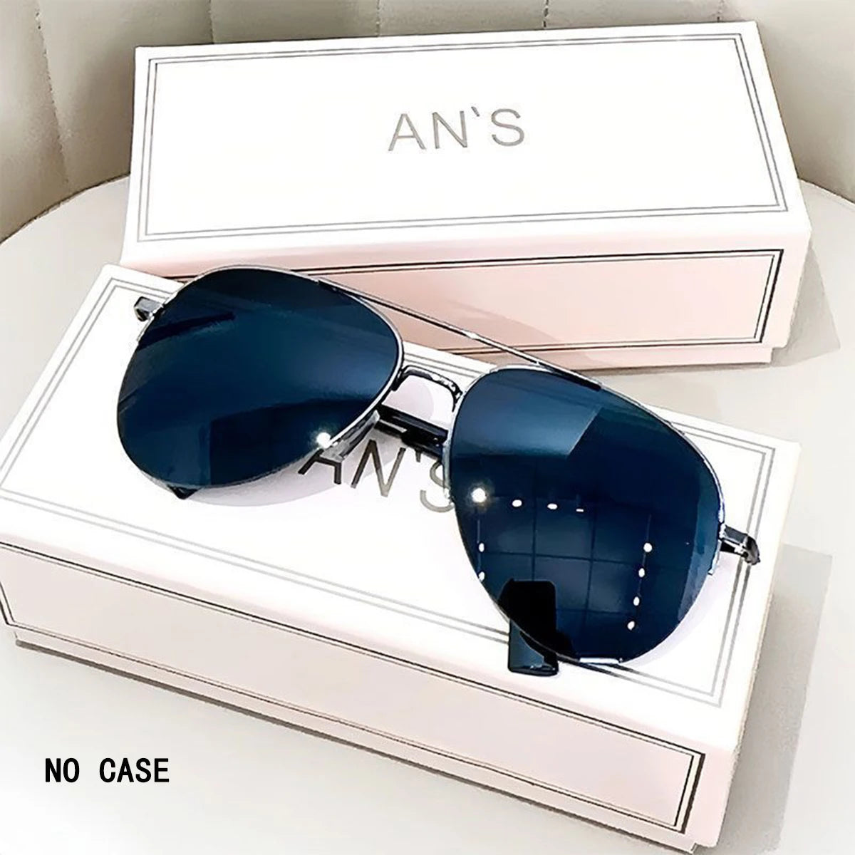 Classic Men's Aviator Sunglasses - Premium UV Protection & Style