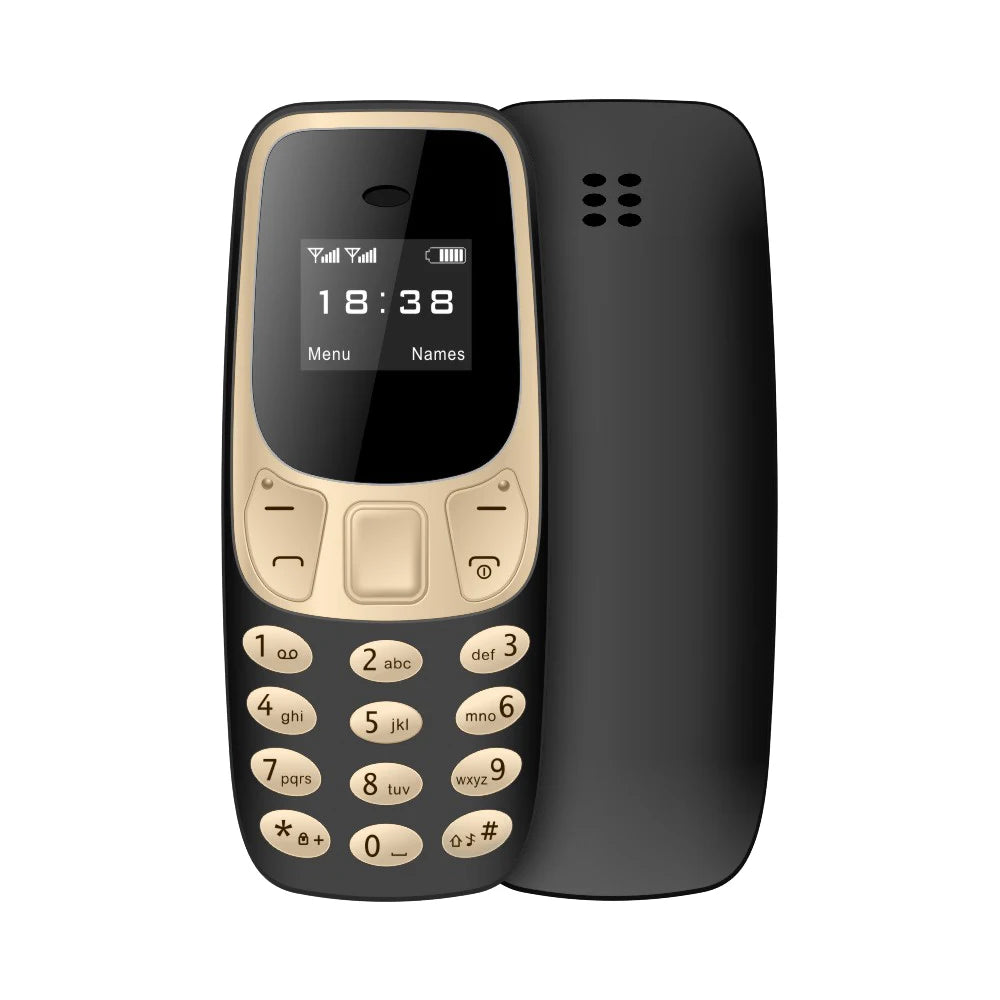Compact Mini Mobile Phone - Unlocked Dual SIM & Bluetooth Dialer