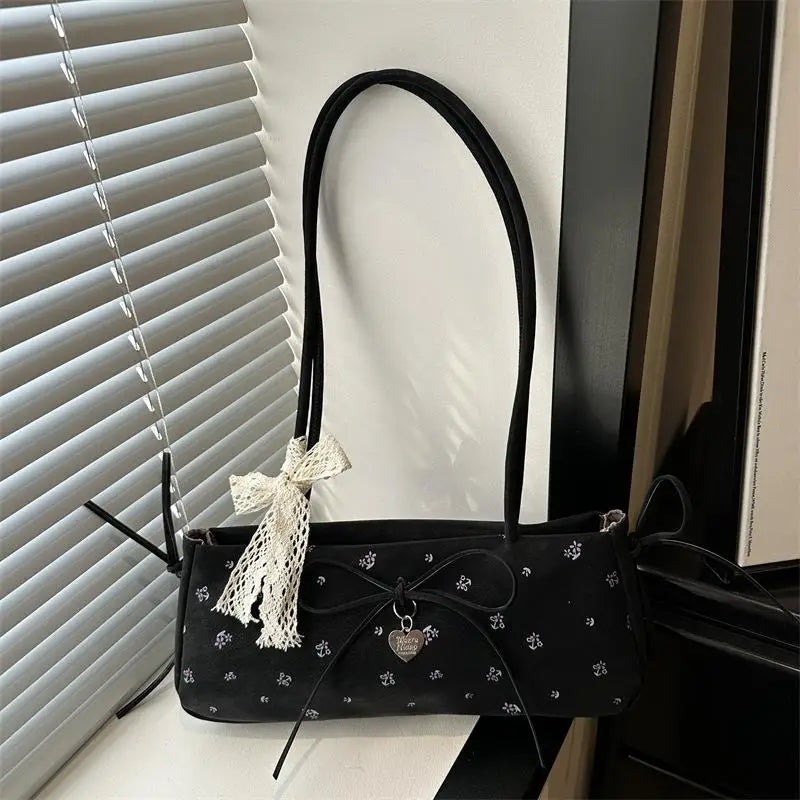 Elegant French Stick Handbag - Chic Spring Shoulder Bag