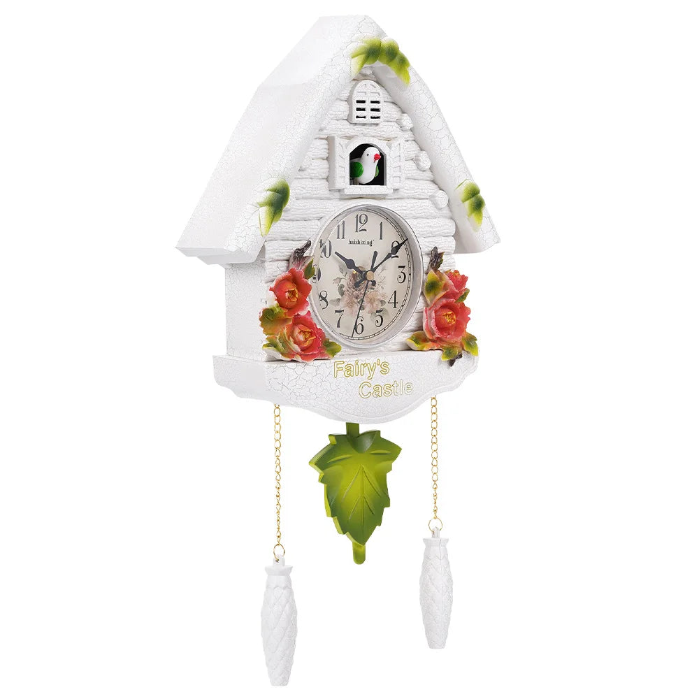 Elegant Cuckoo Wall Clock - European Style Home Decor