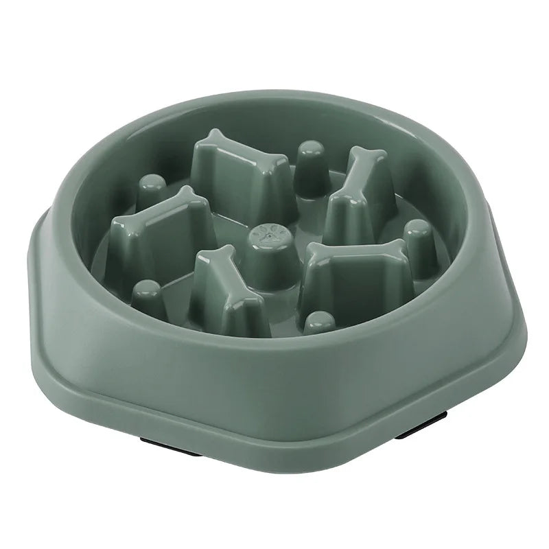Premium Pet Slow Feeder Bowl - Healthy Eating Solution