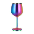 Elegant Unbreakable Metal Champagne Glass - 500ML Stainless Steel Goblet