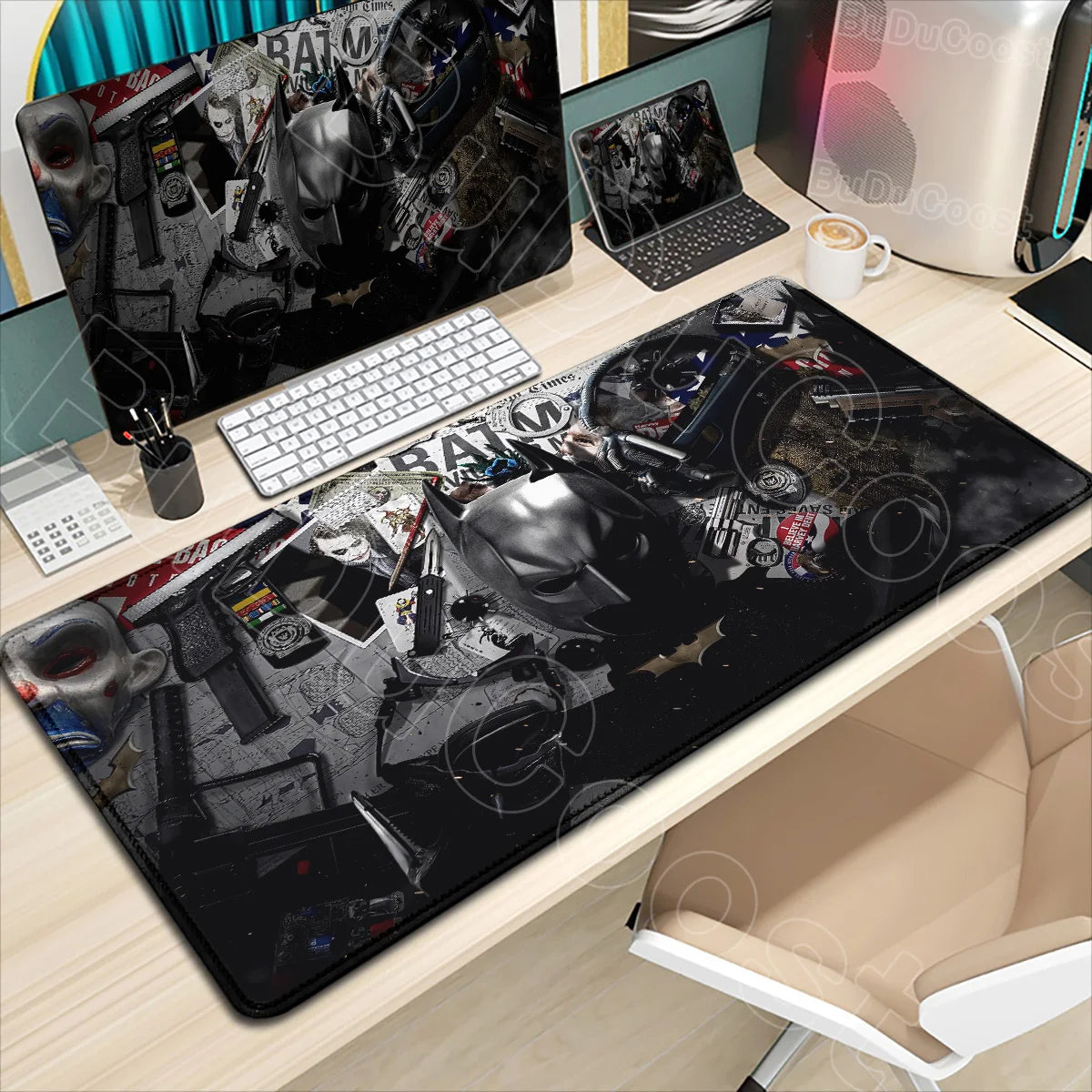 Large Gaming Mouse Pad - HD Waterproof Rubber Desk Mat