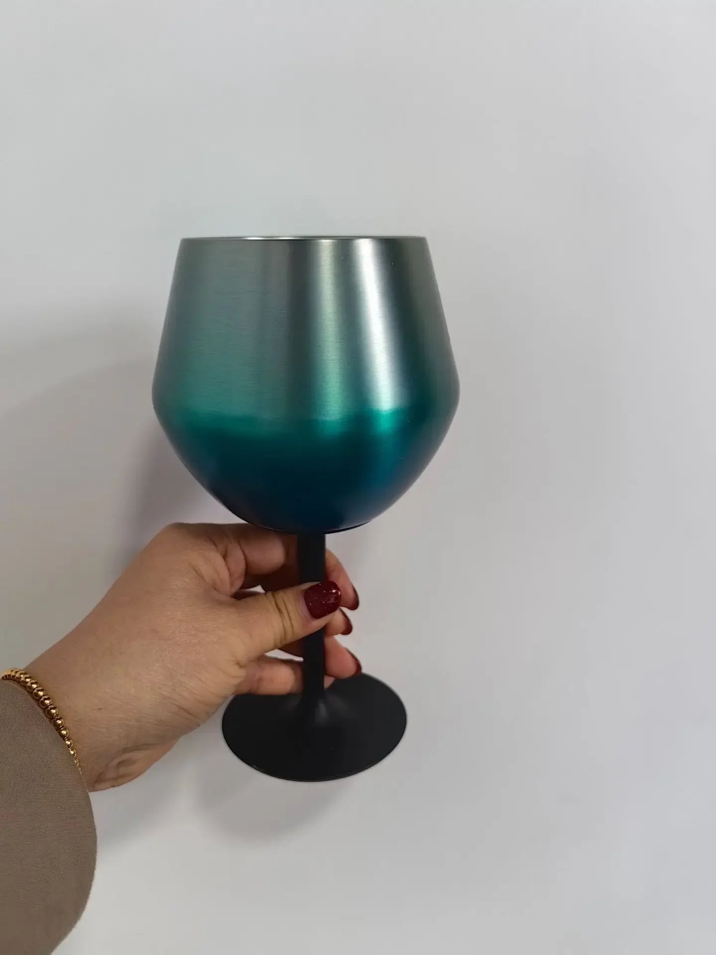 Premium Insulated Wine Glass - Portable Stainless Steel