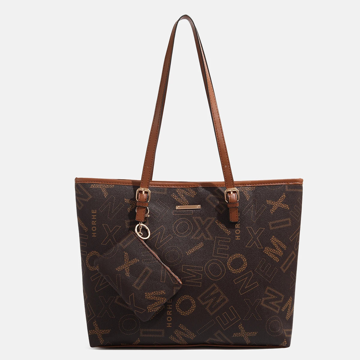 Elegant Women's Shoulder Bag - Chic Cross Pattern
