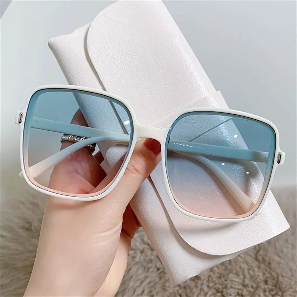 Luxury Vintage Square Oversized Sunglasses for Women
