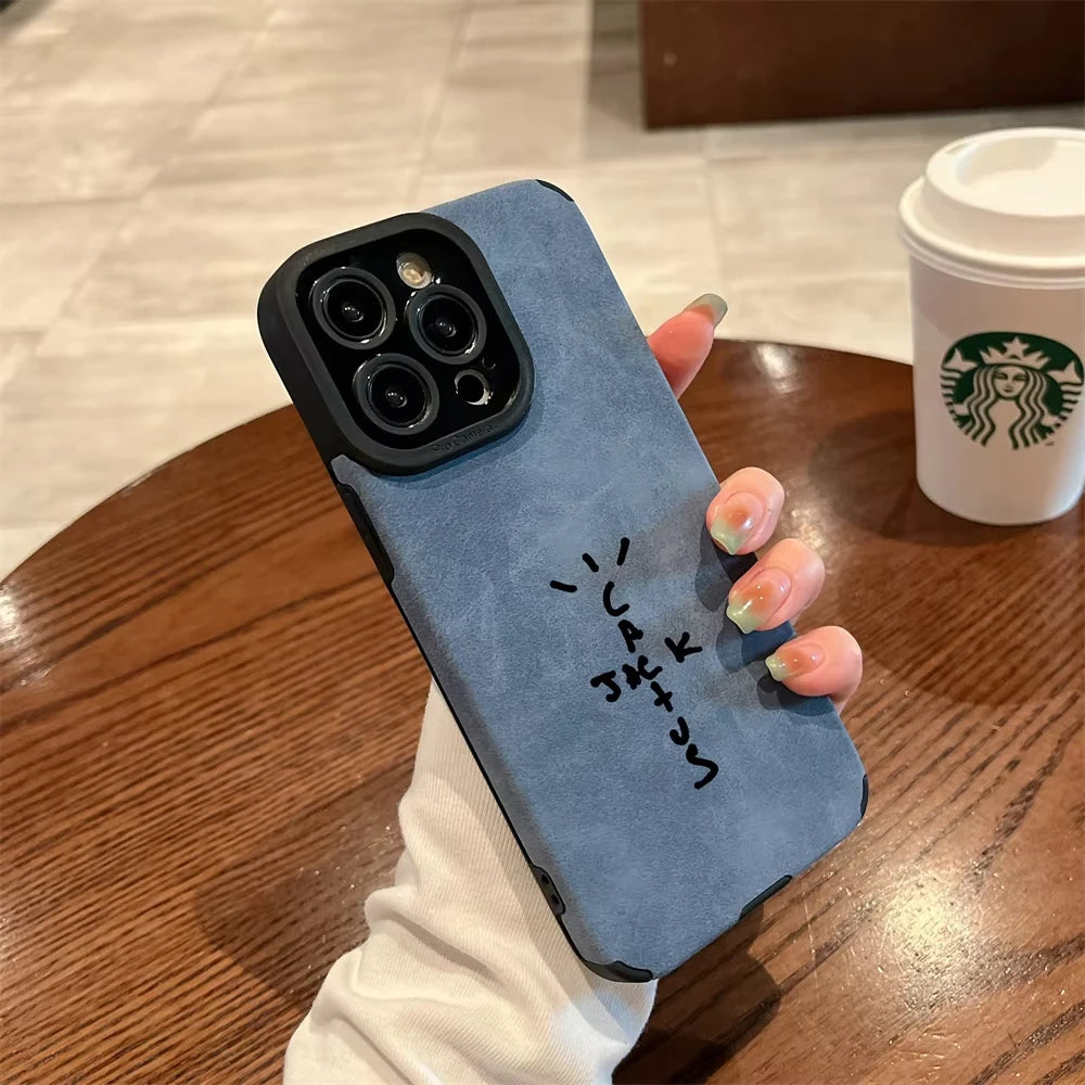 Premium Leather iPhone Case - Full Protection Flip Cover