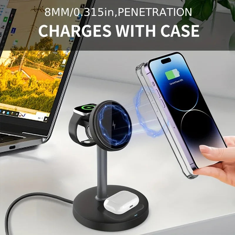 Premium Magnetic Wireless Charger Stand