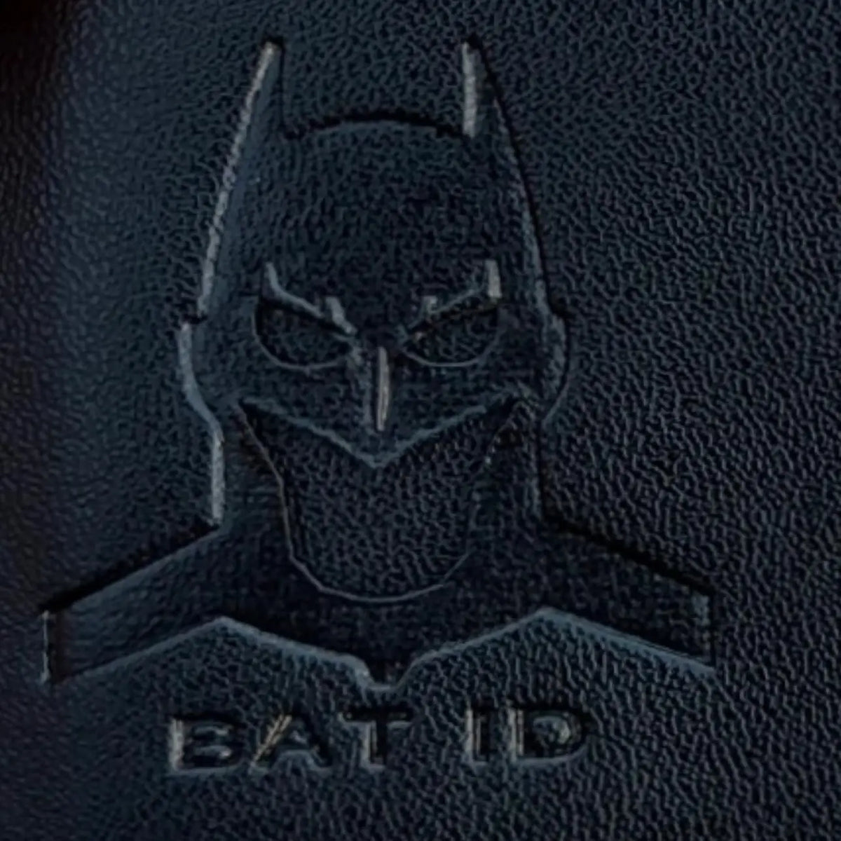 Premium Slim Leather Card Holder - Minimalist Superhero Wallet