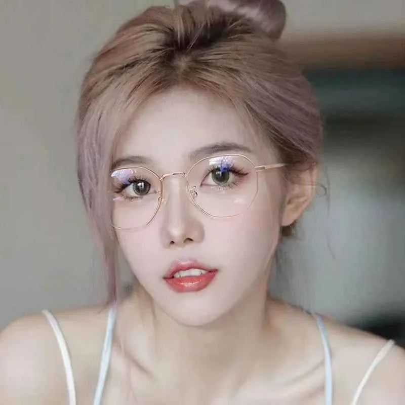 Luxury Myopia Glasses - Classic Vintage Anti-Blue Light Eyewear