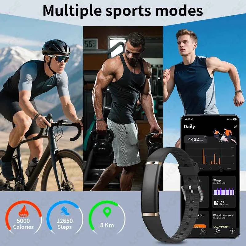 Luxury Smart Watch - Ultra-Thin Waterproof Fitness Tracker