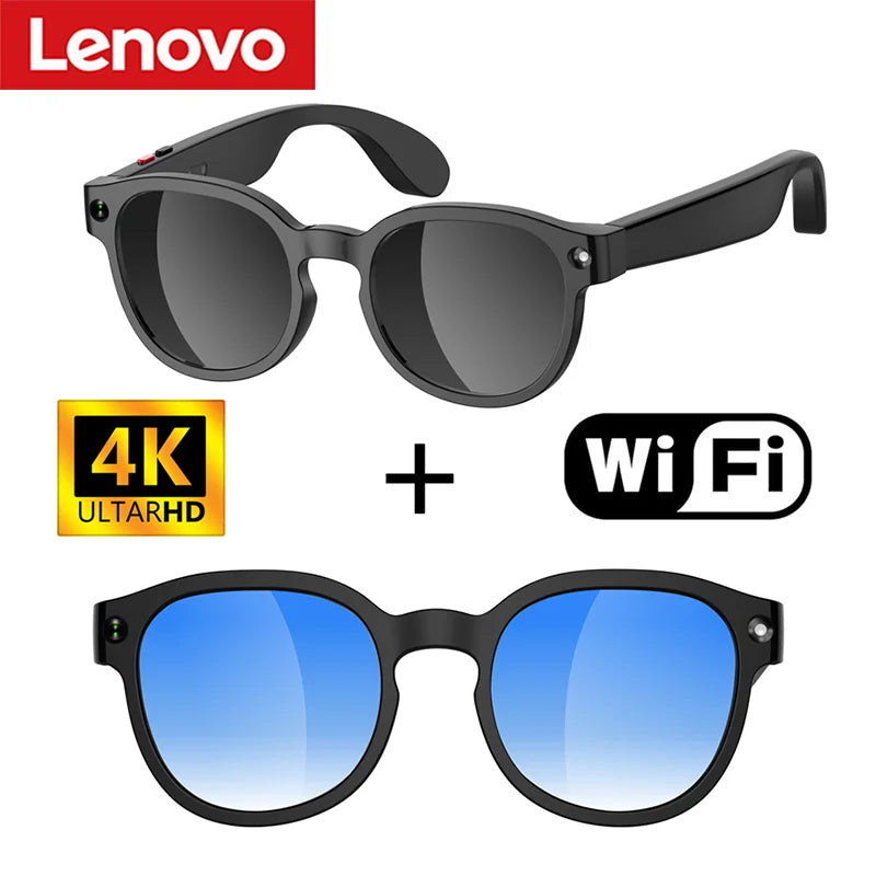 AI Smart Glasses with 8MP Camera & Real-Time Translation
