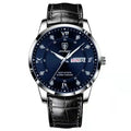 Luxury Men's Quartz Watch - Waterproof & Luminous Leather