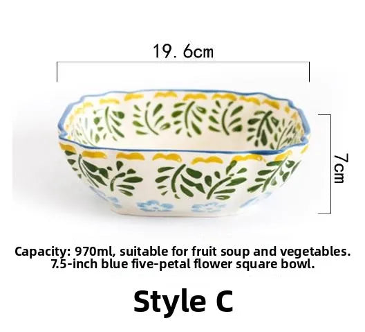 Elegant Ceramic Lemon Dinnerware Set - Premium Dining Collection