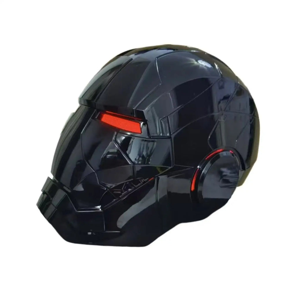 Premium Iron Man Helmet - 1:1 Wearable Voice Control LED Mask
