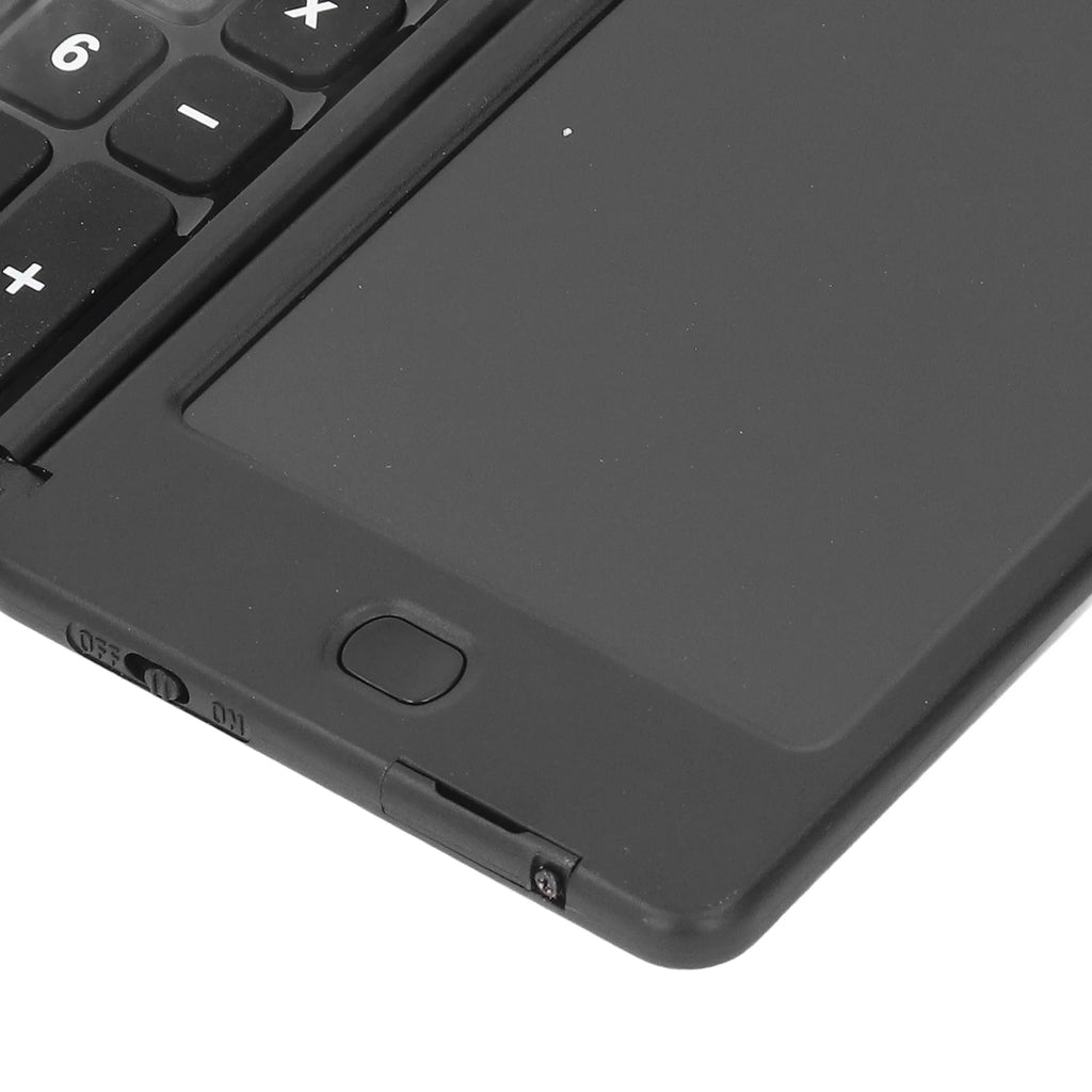 Premium Solar Desktop Calculator with Writing Tablet