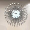 Elegant Luxury Electronic Wall Clock - Silent Quartz Movement