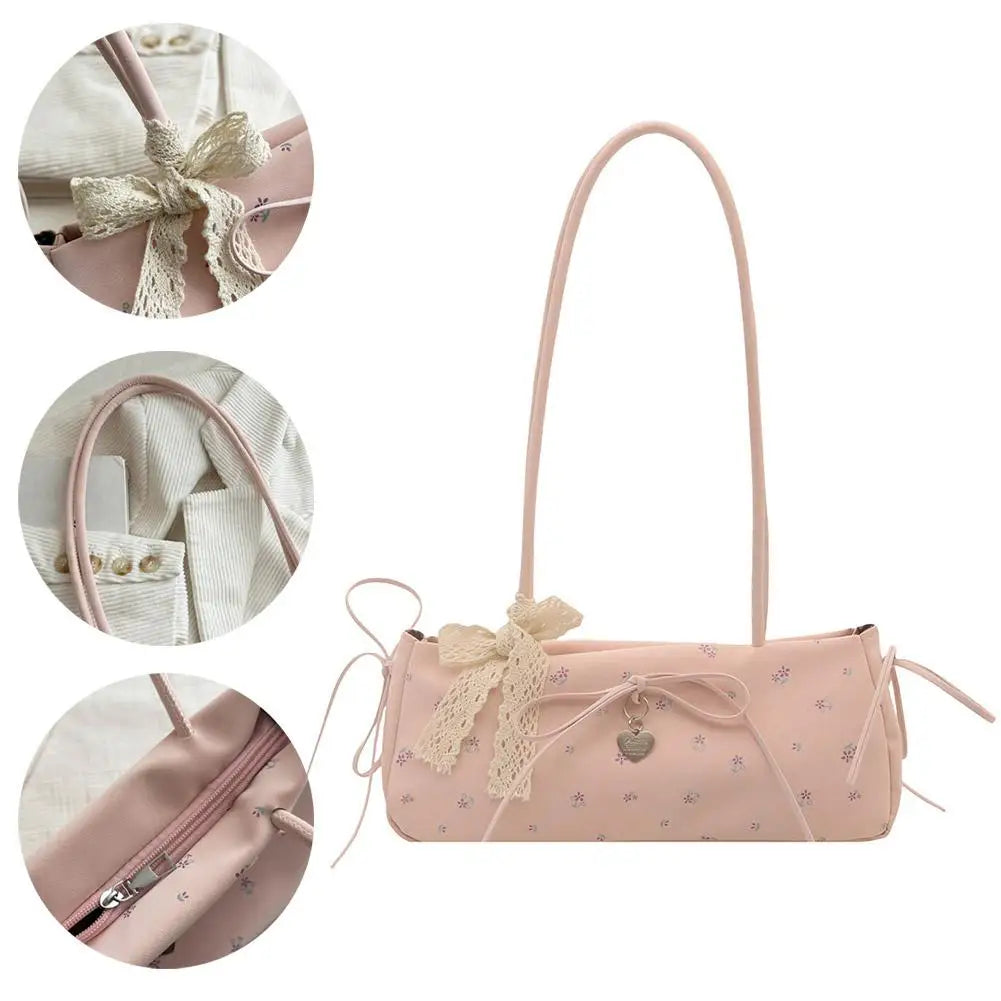 Elegant French Stick Handbag - Chic Spring Shoulder Bag