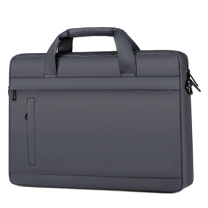 Premium 15-Inch Laptop Shoulder Bag - Waterproof Business Messenger