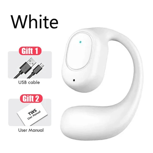 Premium Bone Conduction Headphones - Open-Ear Wireless for Driving