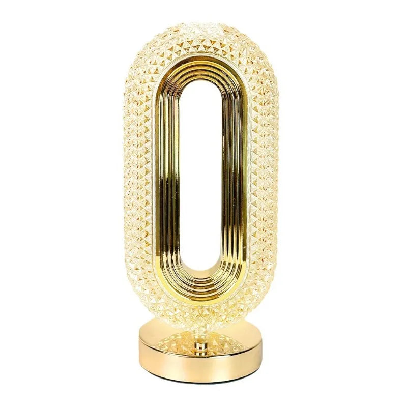 Elegant Luxury Bedside Lamp - Touch Night Light