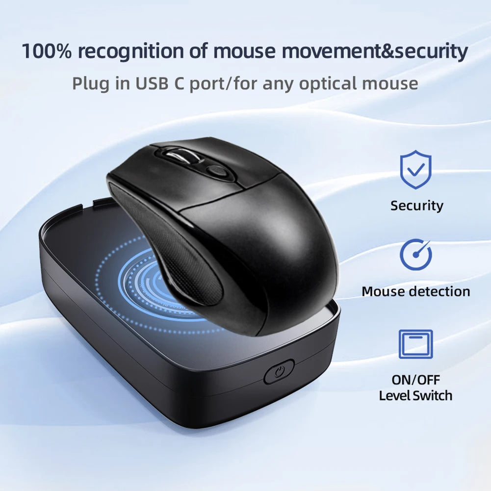 Undetectable Mouse Jiggler – Premium USB Mouse Mover with ON/OFF Switch