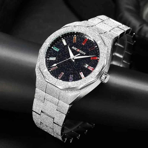 Elegant Men's Quartz Business Watch - Auto Date & Luminous