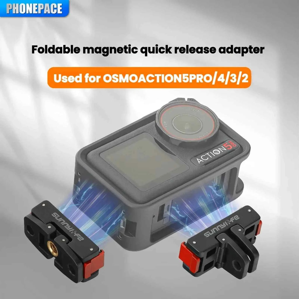 Professional Magnetic Adapter Mount for Action Cameras