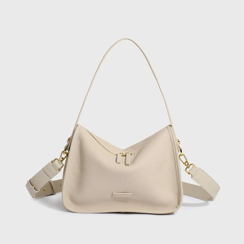Original Cowhide Leather Shoulder Bag