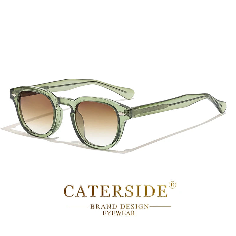 Retro Round Sunglasses - Premium UV400 Vintage Eyewear