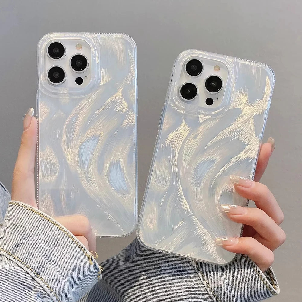 Luxury Gradient Silicone Phone Case - Shockproof Bumper Cover