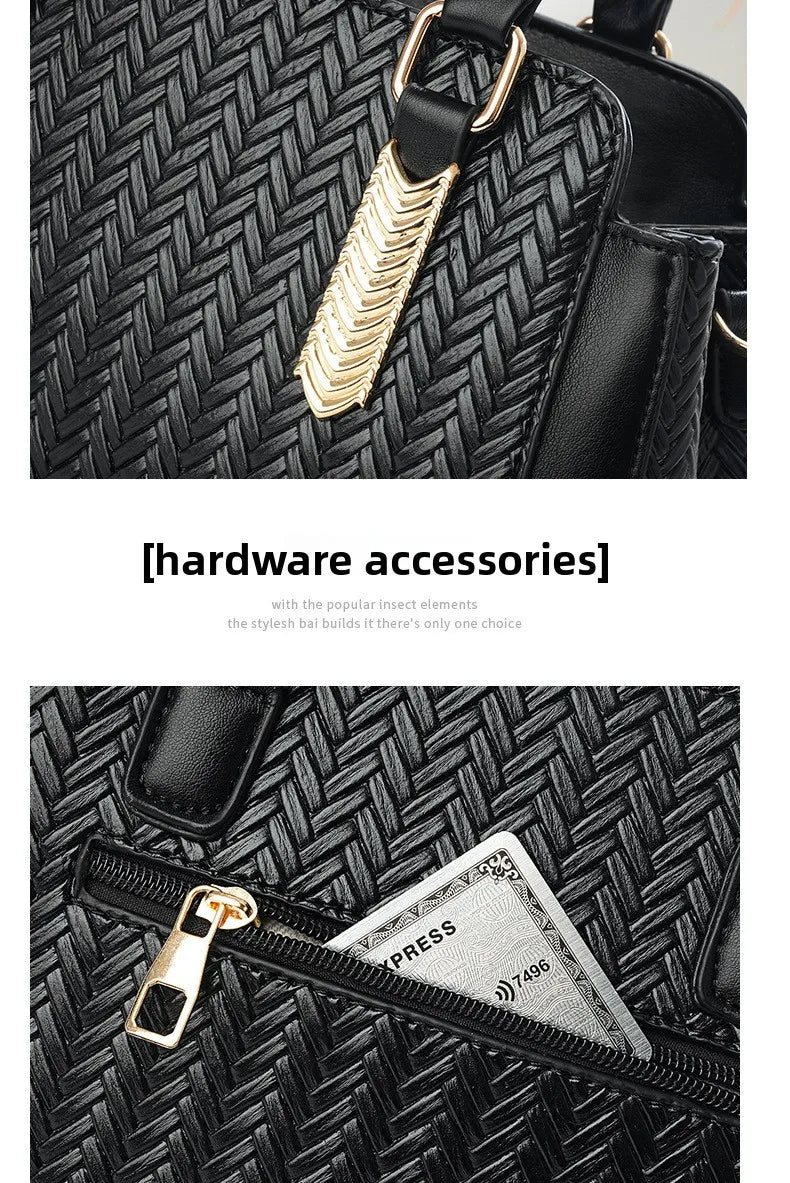 Elegant Commuter Bag - Large Capacity Single Shoulder Style